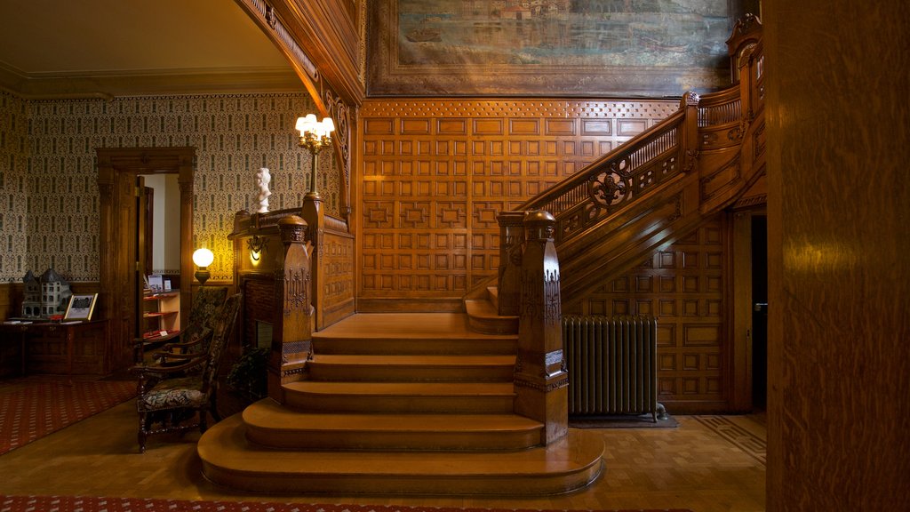 Conrad Caldwell House showing heritage elements, a house and interior views