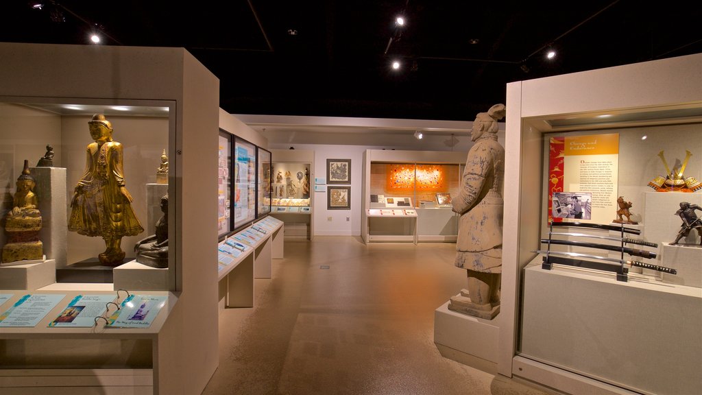 Spurlock Museum showing interior views