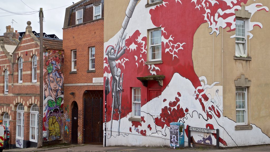 Bristol caratteristiche di arte urbana