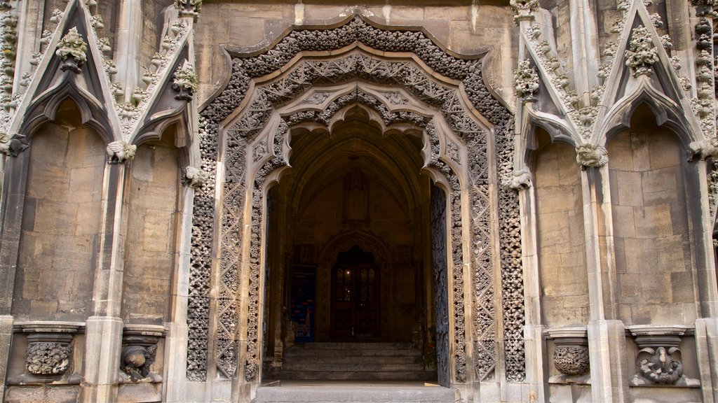 Kerk St. Mary Redcliffe inclusief historisch erfgoed