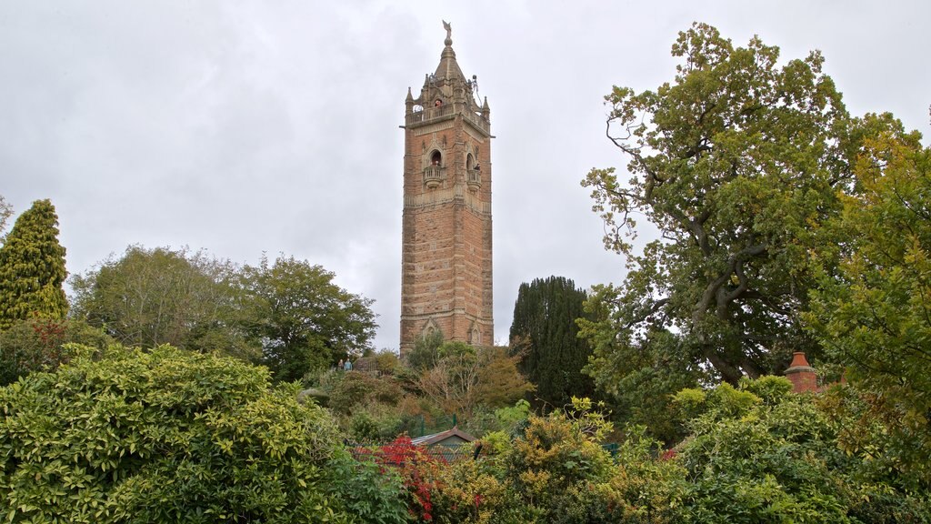 Cabot Tower showing heritage elements