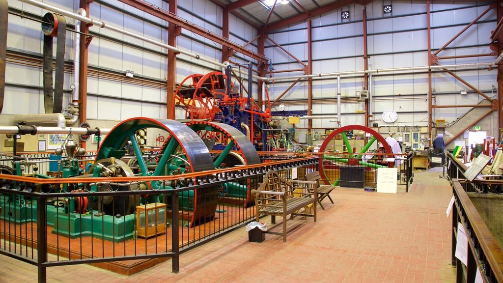 Markham Grange Steam Museum showing interior views