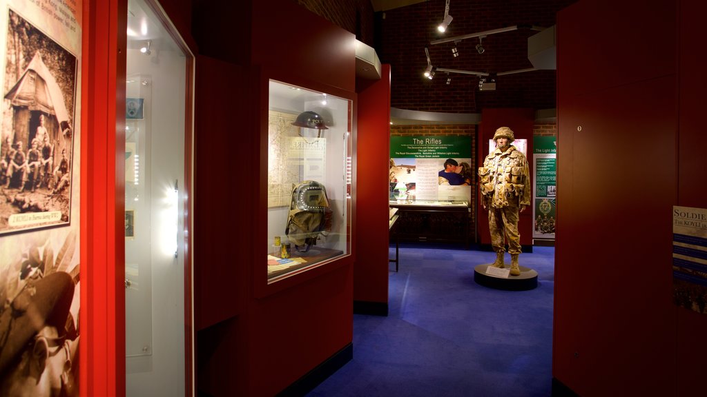 Doncaster Museum and Art Gallery showing interior views