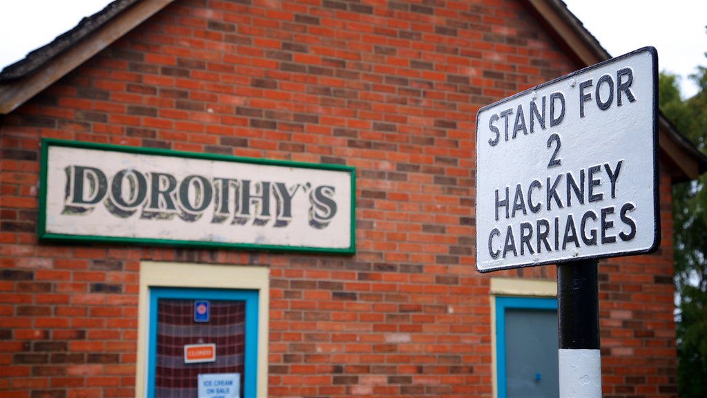 The Trolleybus Museum at Sandtoft showing signage