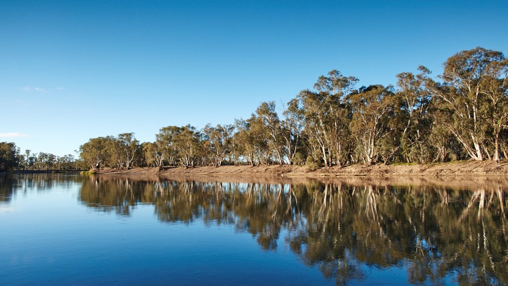 Swan Hill caracterizando um rio ou córrego