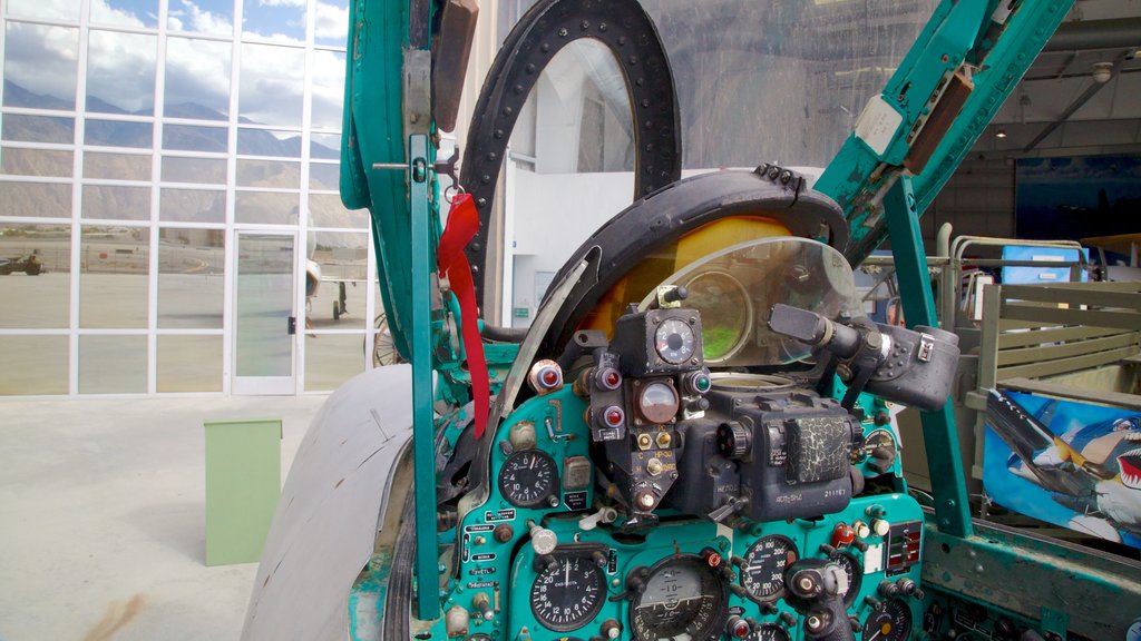 Palm Springs Air Museum showing aircraft