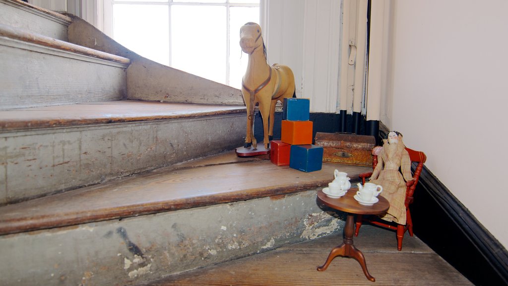 Joseph Manigault House showing interior views