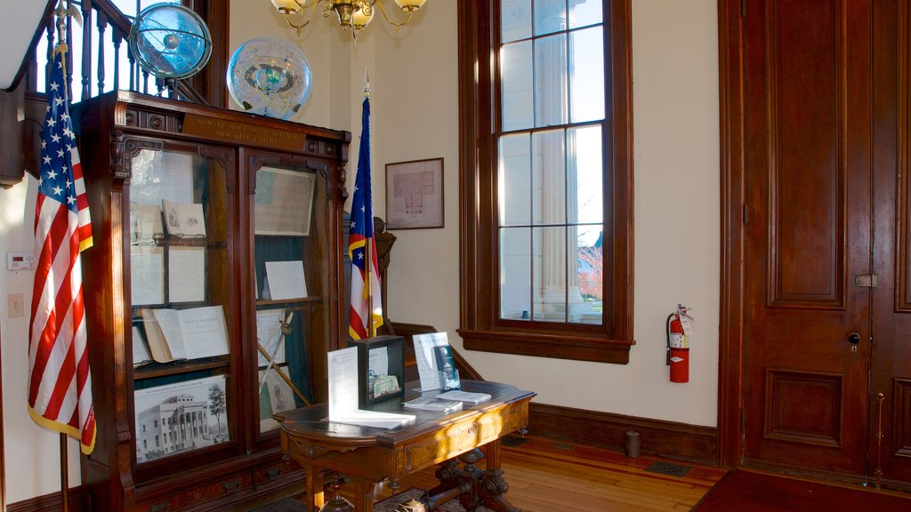 Cincinnati Observatory Center showing interior views and an observatory