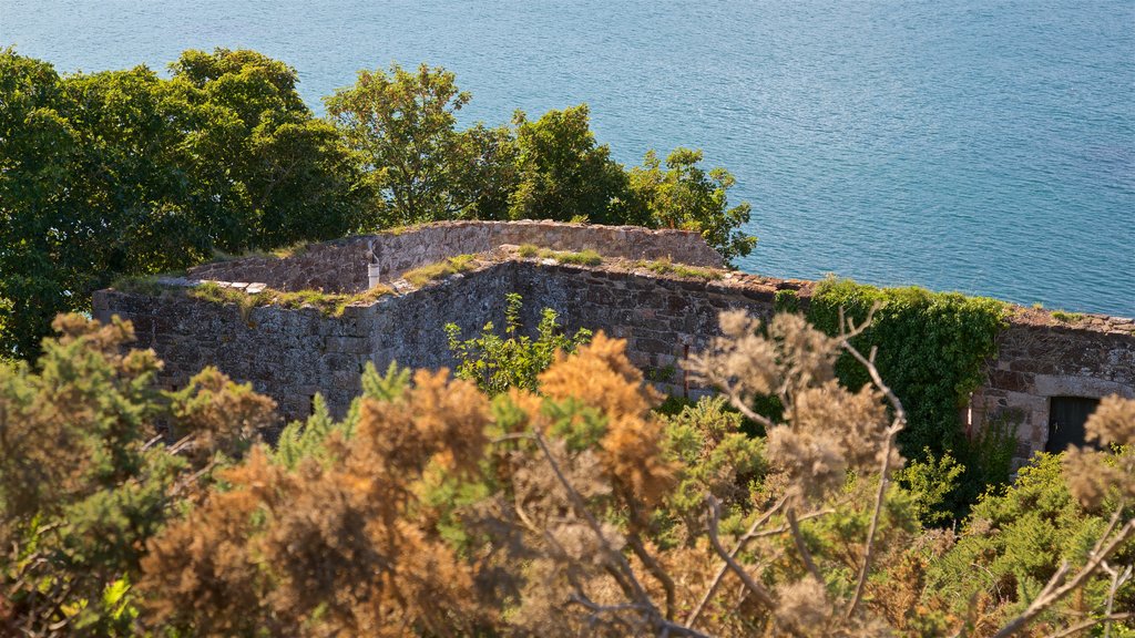 Bouley Bay showing general coastal views