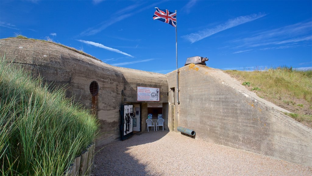 Jersey showing military items and heritage elements