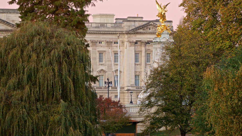 St. James Park which includes heritage architecture