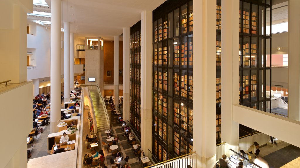 The British Museum showing interior views and heritage elements