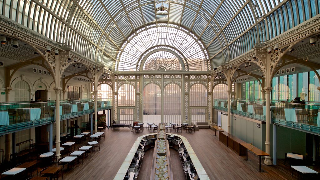 Royal Opera House featuring heritage elements and interior views