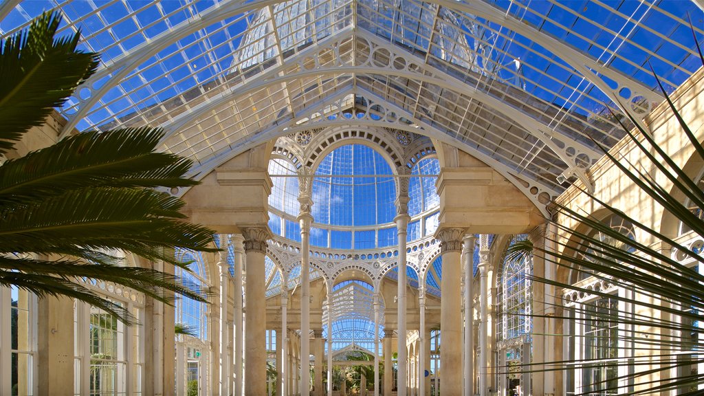 Syon Park which includes heritage elements and interior views