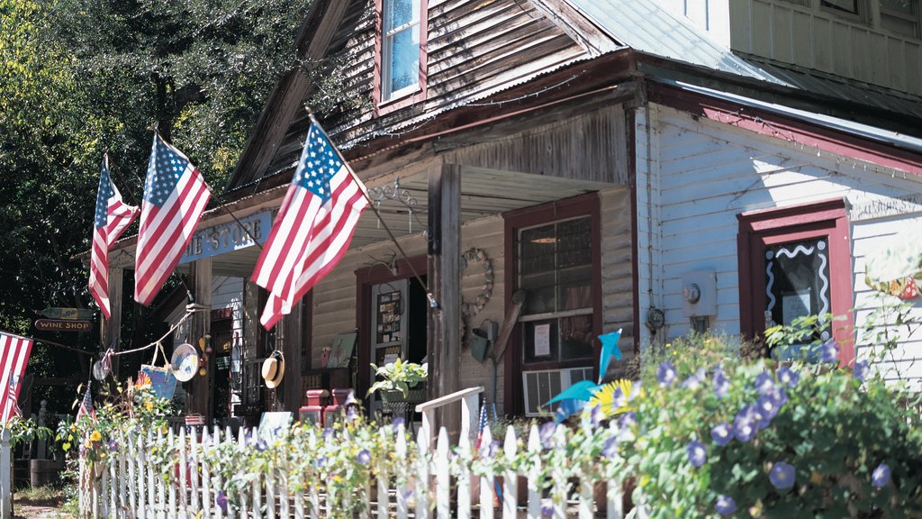 Hilton Head que incluye arquitectura patrimonial