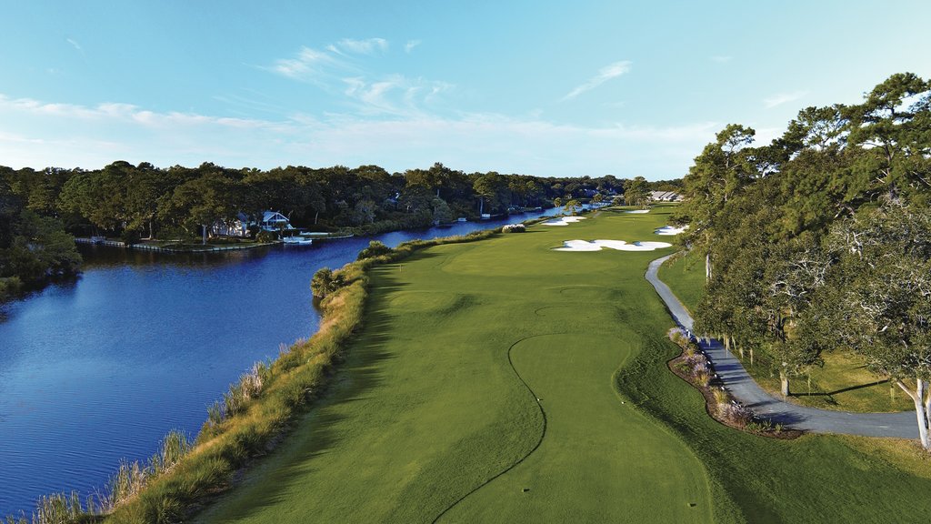 Hilton Head caracterizando golfe