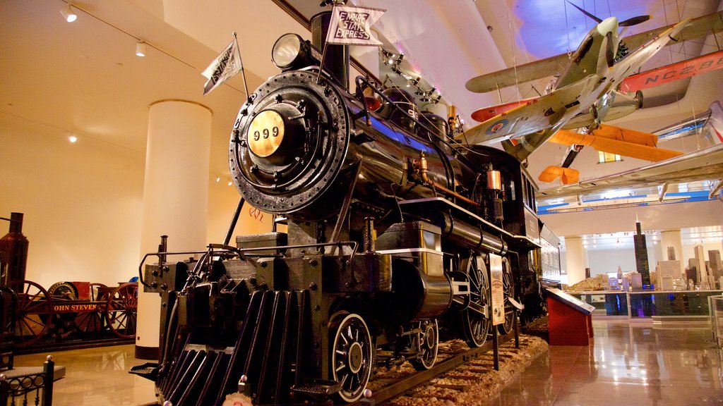 Chicago Museum of Science and Industry featuring interior views and heritage elements