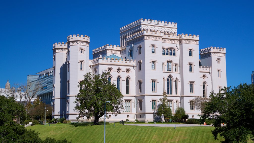 Old State Capitol mostrando un edificio administrativo y arquitectura patrimonial