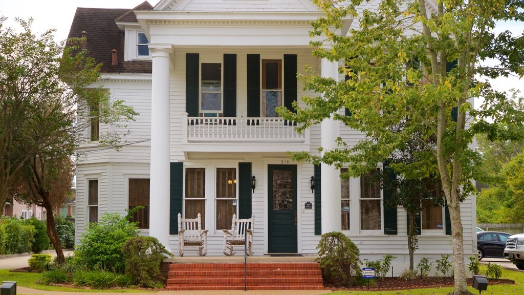 Lake Charles Historic District toont een huis