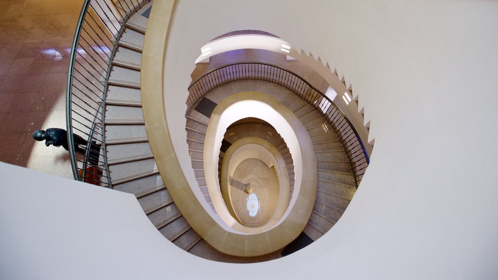 Caesarea Ralli Museum featuring interior views