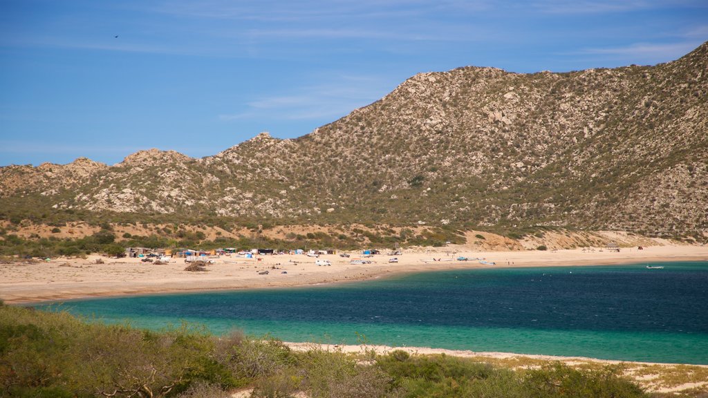 Los Frailes which includes general coastal views