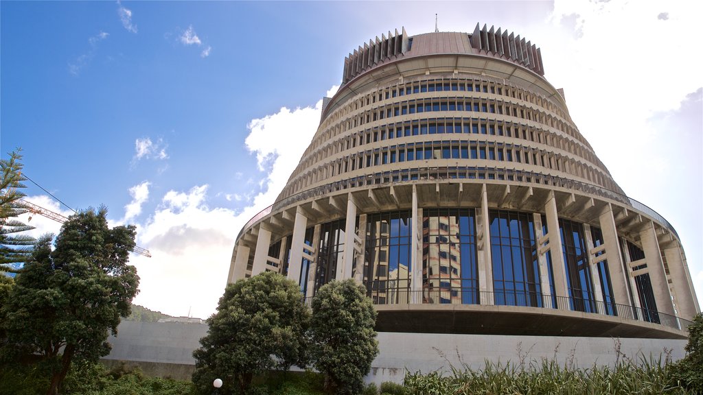 Beehive showing modern architecture