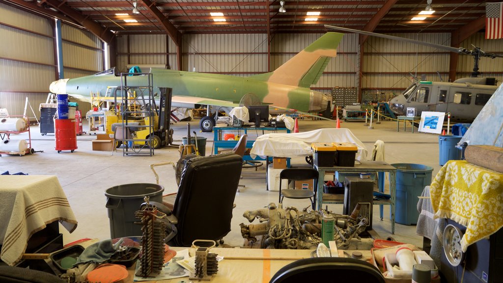 Valiant Air Command Warbird Museum which includes military items and interior views