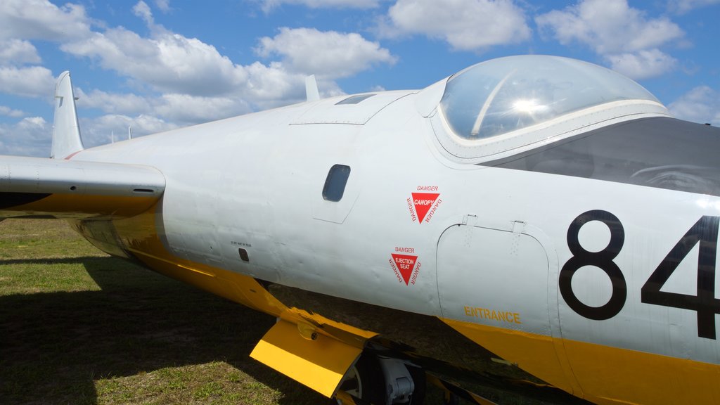 Valiant Air Command Warbird Museum which includes military items