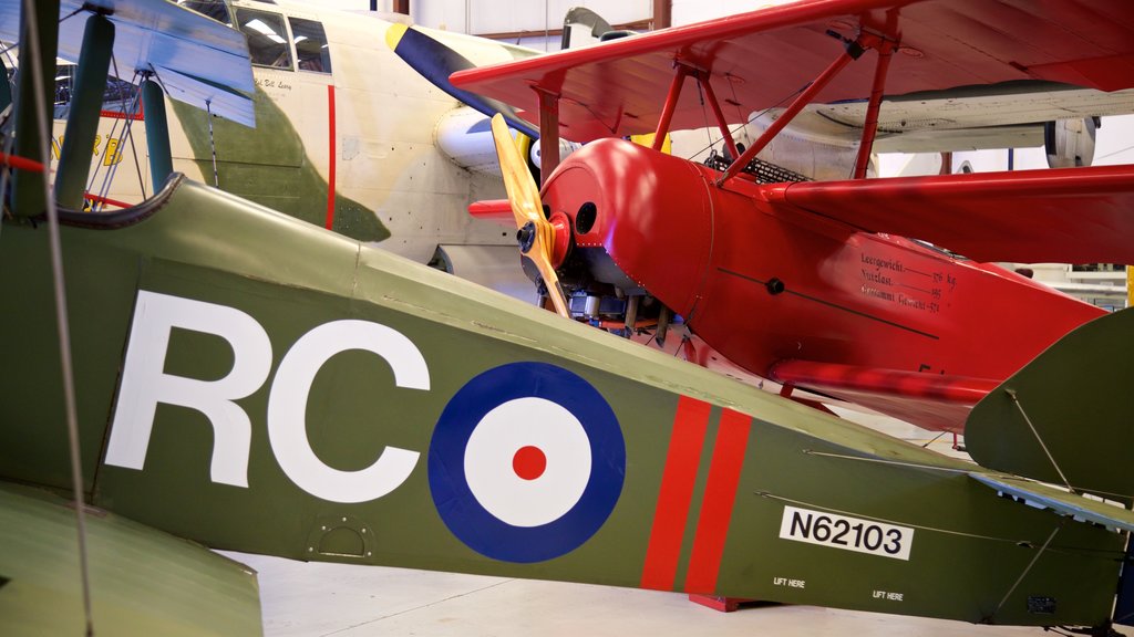 Valiant Air Command Warbird Museum showing military items, heritage elements and interior views