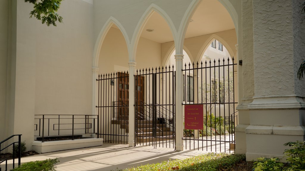 Cathedral Church of St. Luke showing a church or cathedral and heritage elements