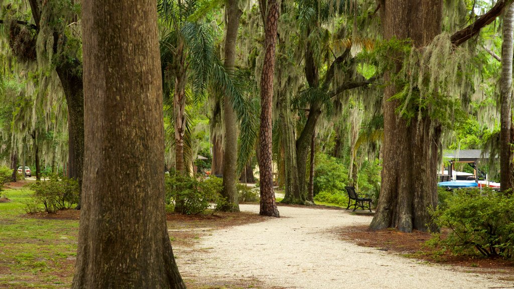 Jardines de Kraft Azalea que incluye un parque