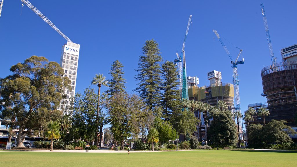 Supreme Court Gardens which includes a garden