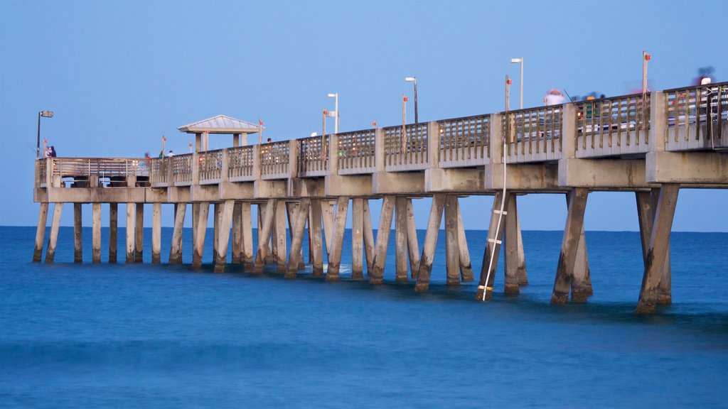 Dania Beach showing general coastal views