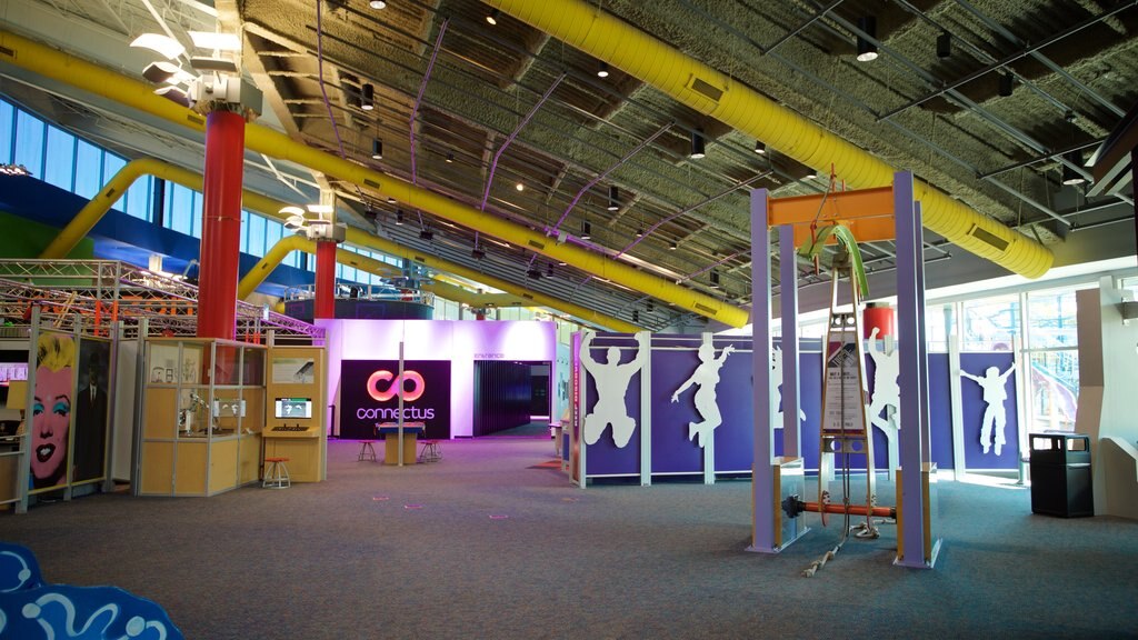 Museum of Science and Industry showing interior views