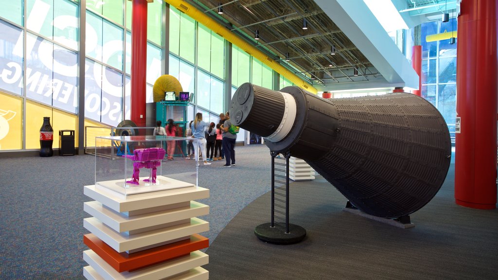 Museum of Science and Industry showing interior views