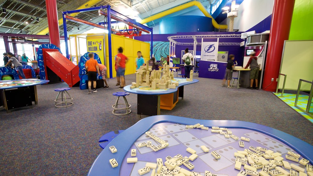 Museum of Science and Industry showing interior views