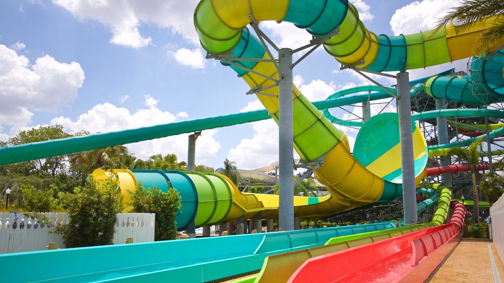 Adventure Island which includes a water park