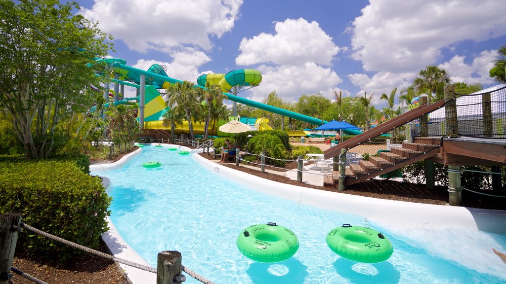 Adventure Island which includes a water park