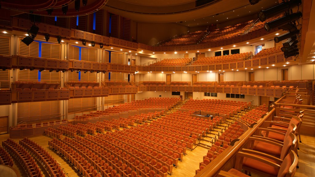 Adrienne Arsht Center for the Performing Arts of Miami-Dade County featuring interior views and theatre scenes