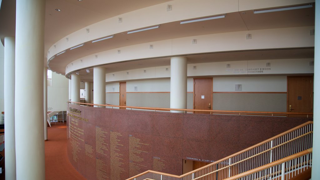 Adrienne Arsht Center for the Performing Arts of Miami-Dade County showing interior views