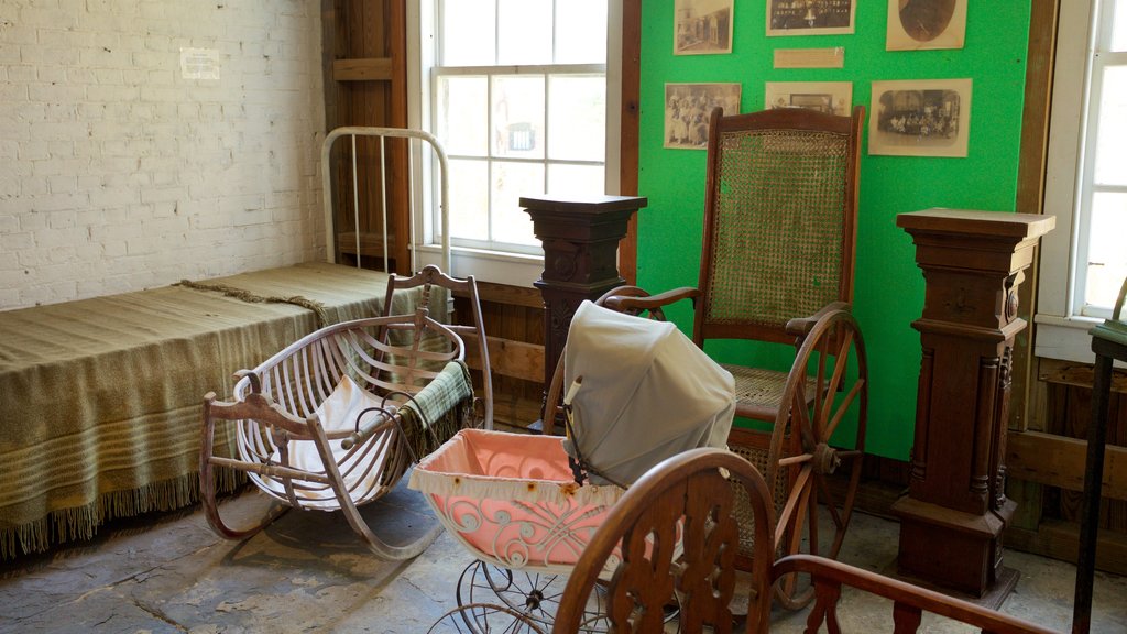 Fort East Martello Museum and Gallery which includes heritage elements and interior views