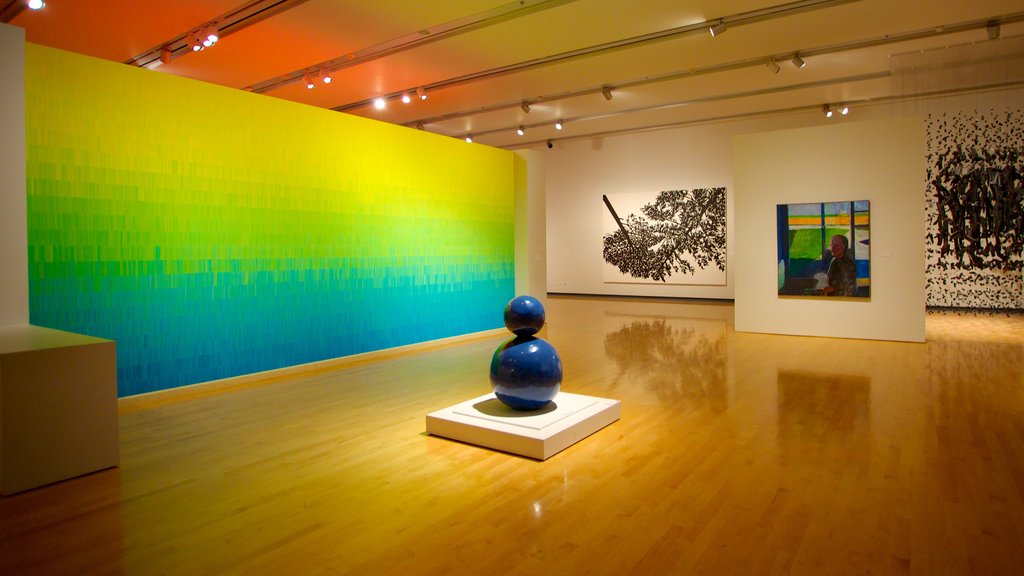 Phoenix Art Museum showing art and interior views