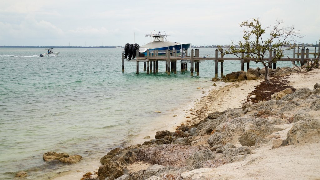 Sunset Park Beach showing a sandy beach and general coastal views