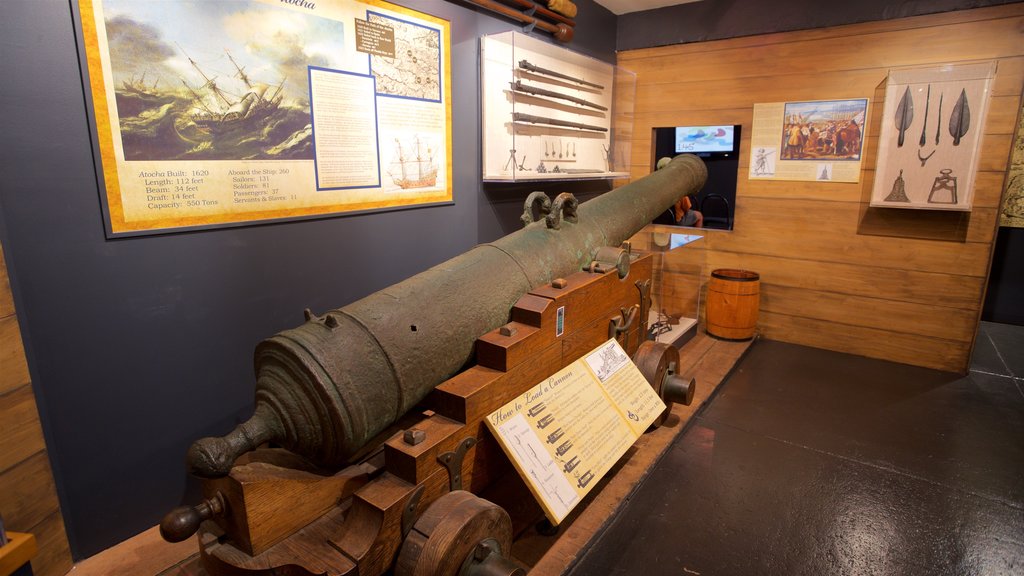 Key West showing interior views, military items and heritage elements