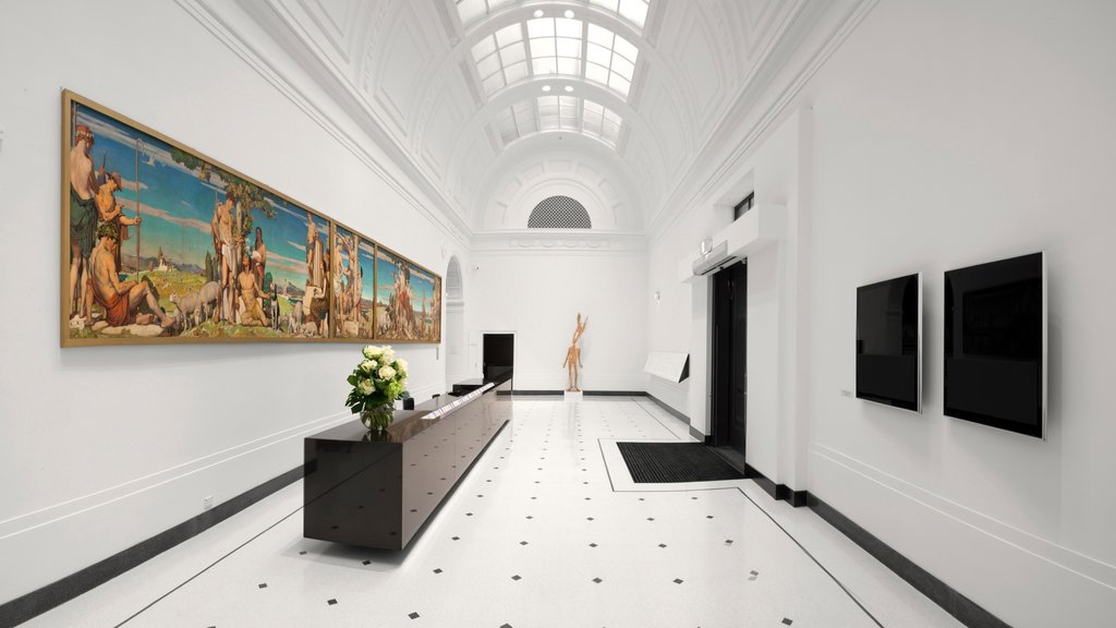 Art Gallery of South Australia showing art and interior views