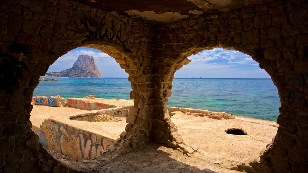 Cala La Manzanera showing general coastal views and interior views