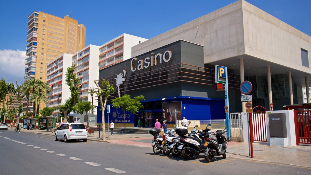 Casino Mediterraneo Benidorm showing signage