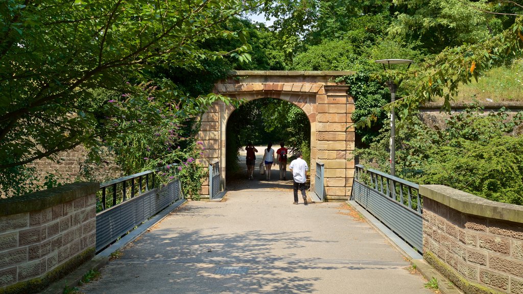 Parque Citadelle ofreciendo un jardín