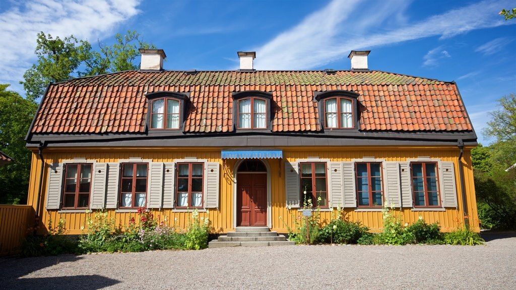 Skansen showing a house