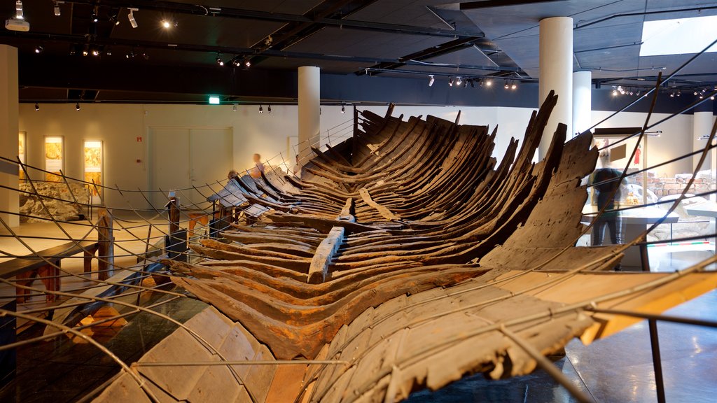 Museum of Medieval Stockholm showing heritage elements and interior views